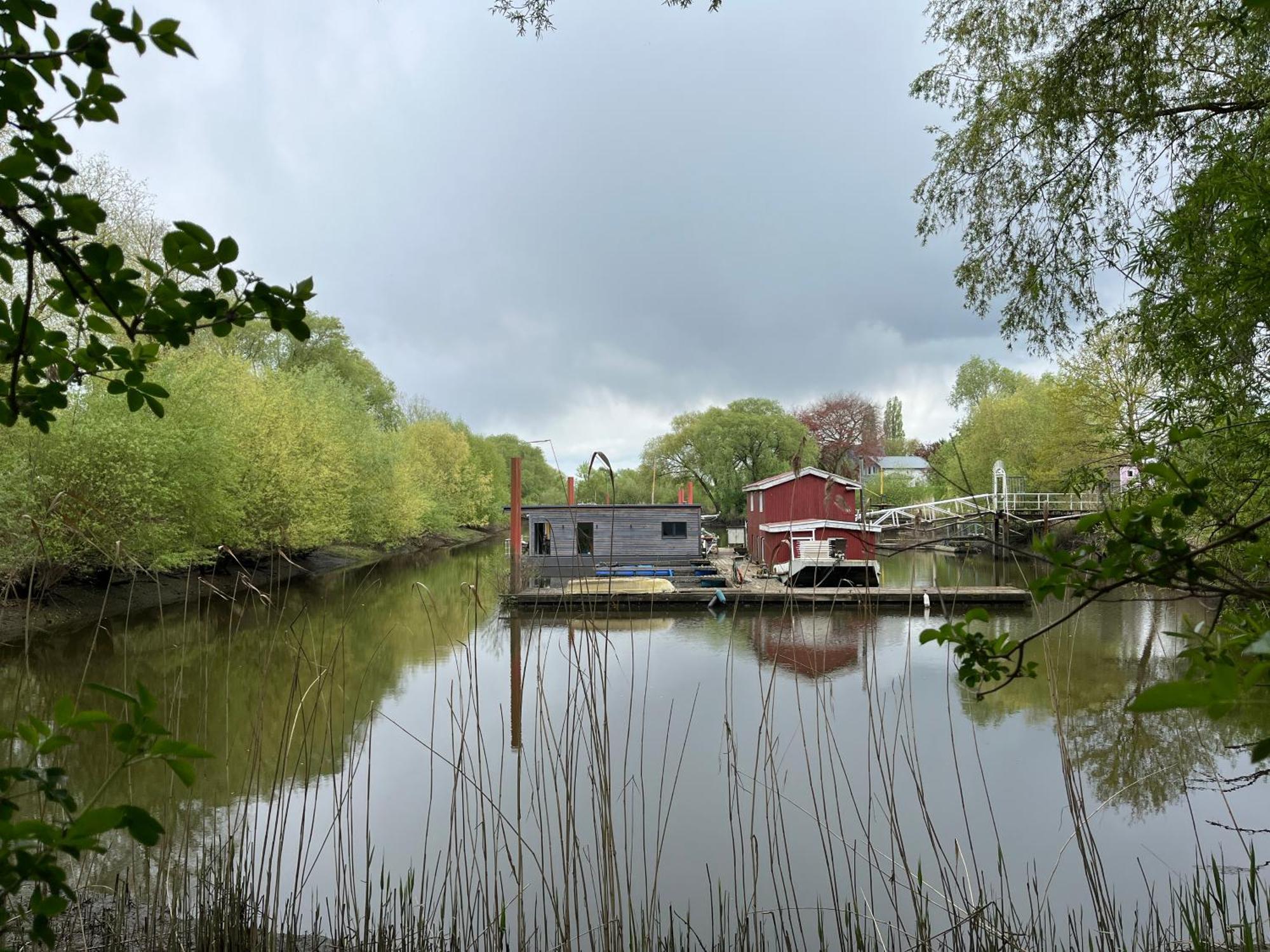 Вілла Hausboot Stoeckte Вінзен Екстер'єр фото
